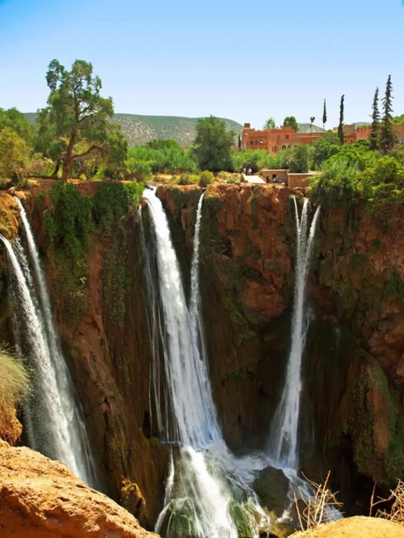 Dagtrip van Marrakech naar de Ouzoud-watervallen
